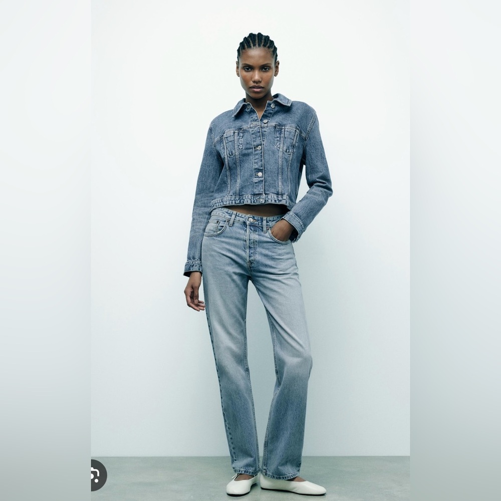 NWT‼️ ZARA STRAIGHT LEG JEANS